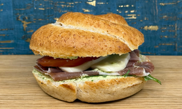 Haferbrot Sandwich