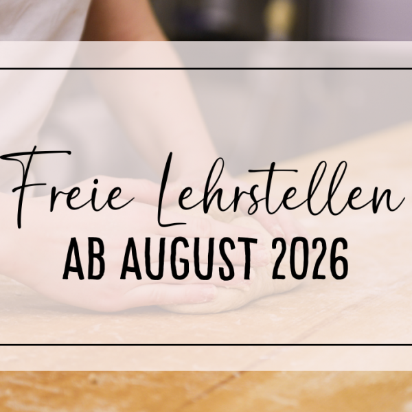 Freie Lehrstellen